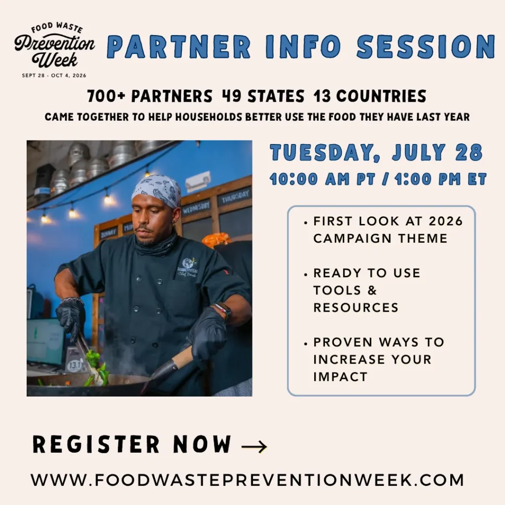 July Partner Info Session Food Hero